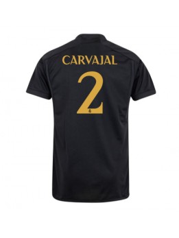 Moški Nogometna dresi replika Real Madrid Daniel Carvajal #2 Tretji 2023-24 Kratek rokav